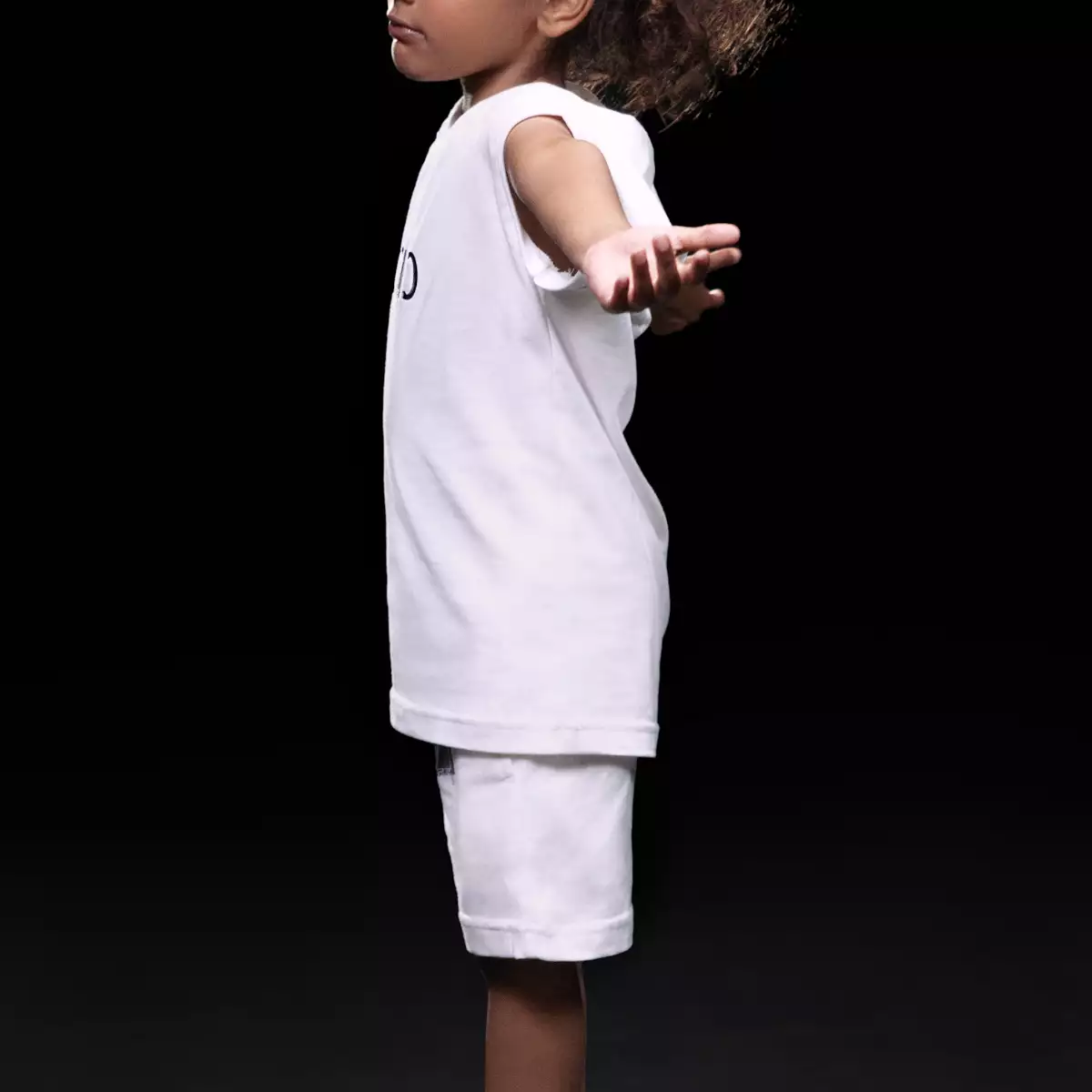 Ensemble kids blanc